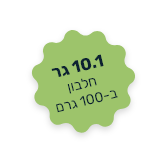 10.1 גרם חלבון ב100 גרם של נאגטס מן הצומח של INSTEAD