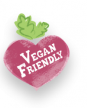 לוגו vegan friendly שעובדים עם חברת אינסטד | INSTEAD